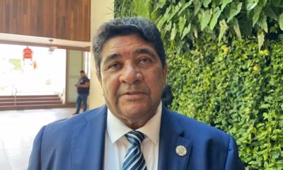 Ednaldo Rodrigues deixa a presidência da CBF por decisão judicial — Foto: Fred Gomes